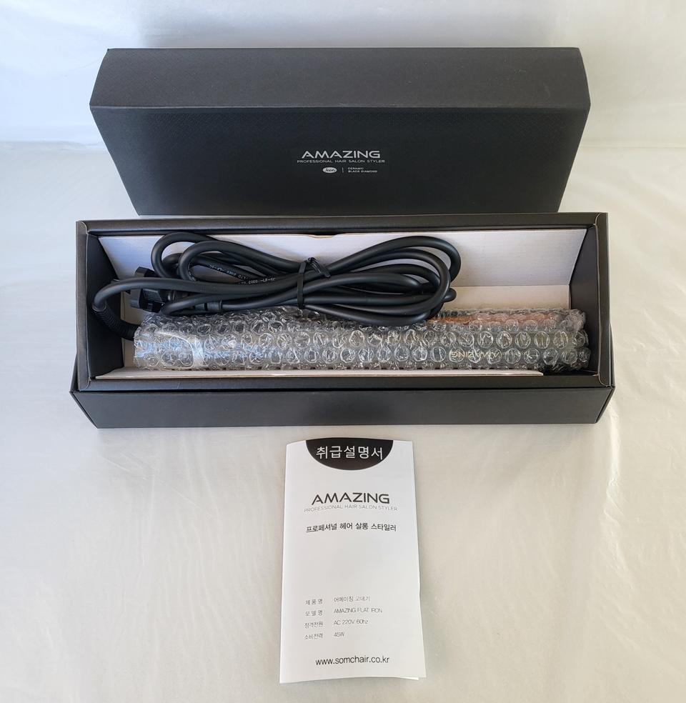 정품 새상품 어메이징 매직기 전문가용 (나노세라믹) 풀박