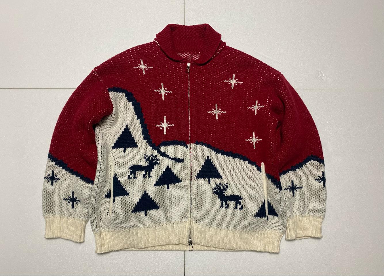 니트 투웨이 집업 xL(105)