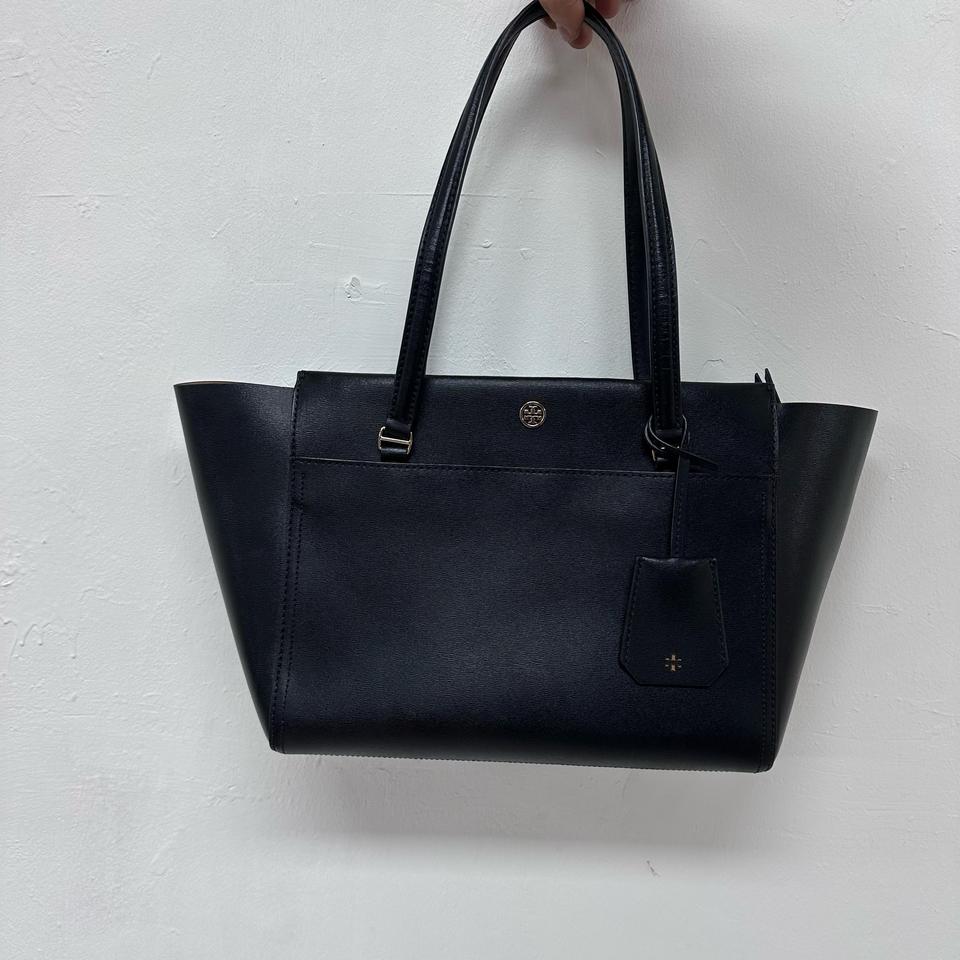 Tory Burch 토리버치 블랙 가죽 토트백 숄더백