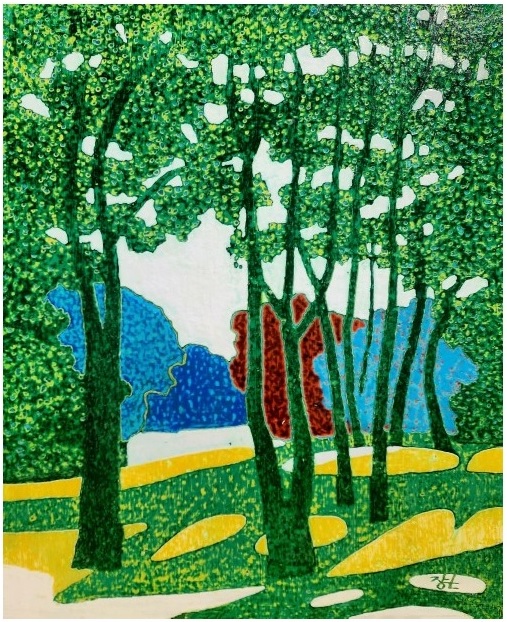 최장칠 화가님의 Randomicity-싱그러움