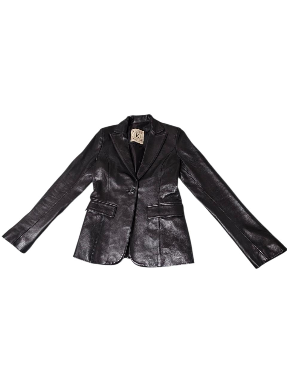 카시바디 양가죽 자켓 블랙 55