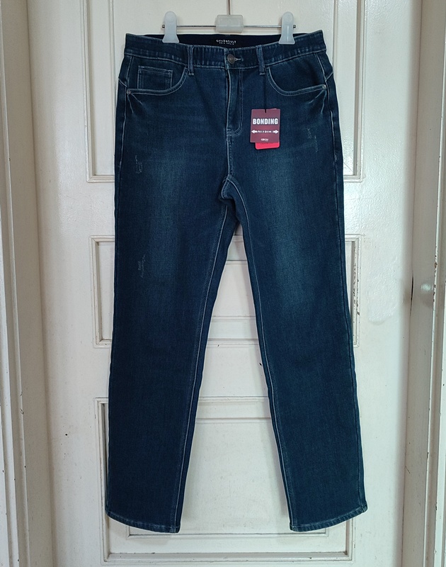 한겨울용 청바지32~33 남성 도톰기모 본딩 겨울바지 청바지 새상품