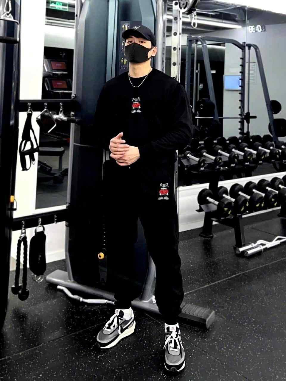 나이키 사카이 LD와플 스니커즈 그레이 남녀공용 SML