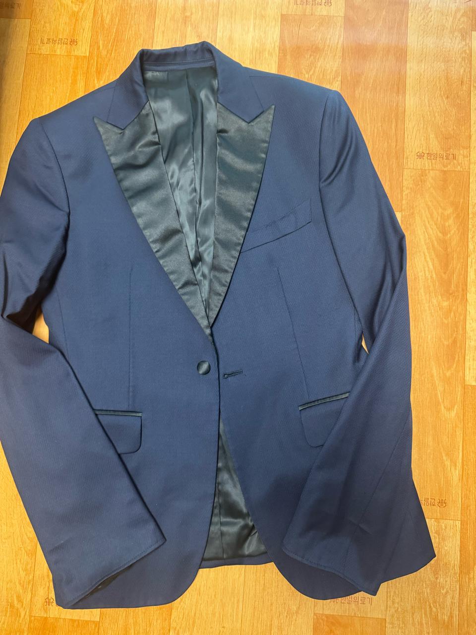 [100] 국내양복점 제작 네이비 턱시도 수트 셋업