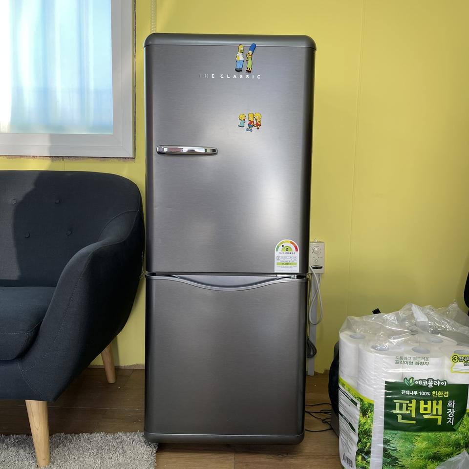 대우 더 클래식 소형 레트로 냉장고 THE CLASSIC