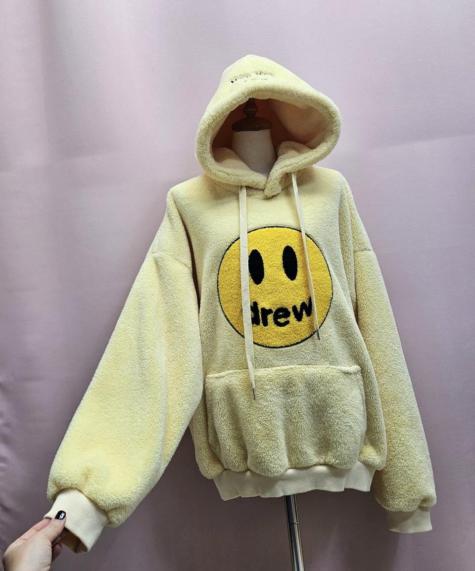 THE BLANC 오버핏 후드 맨투맨