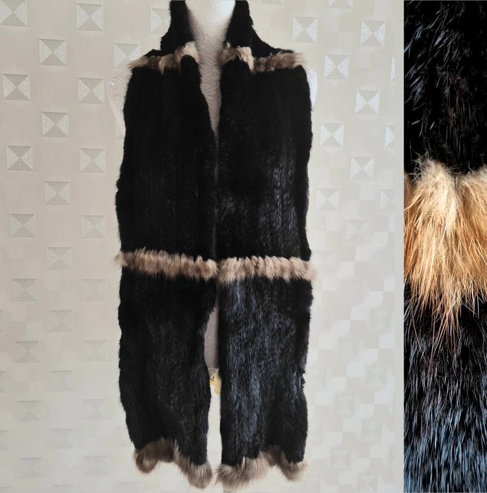 밍크 롱목도리/166cm