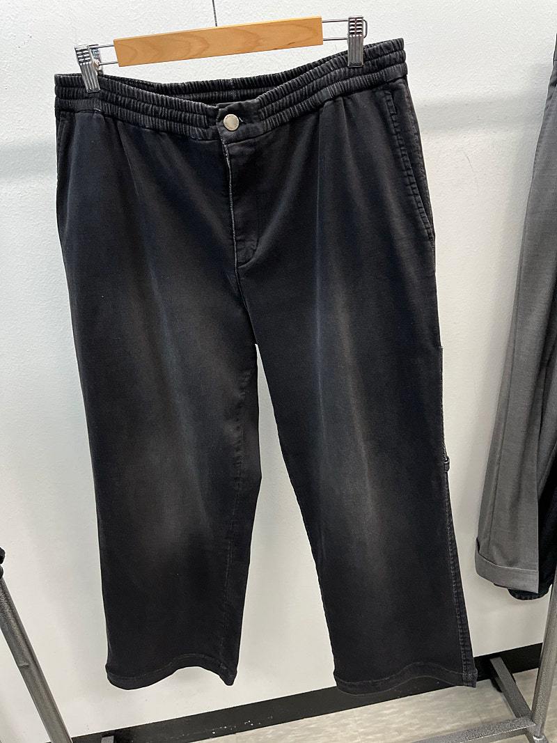 36) 솔리드옴므 밴딩 카고팬츠