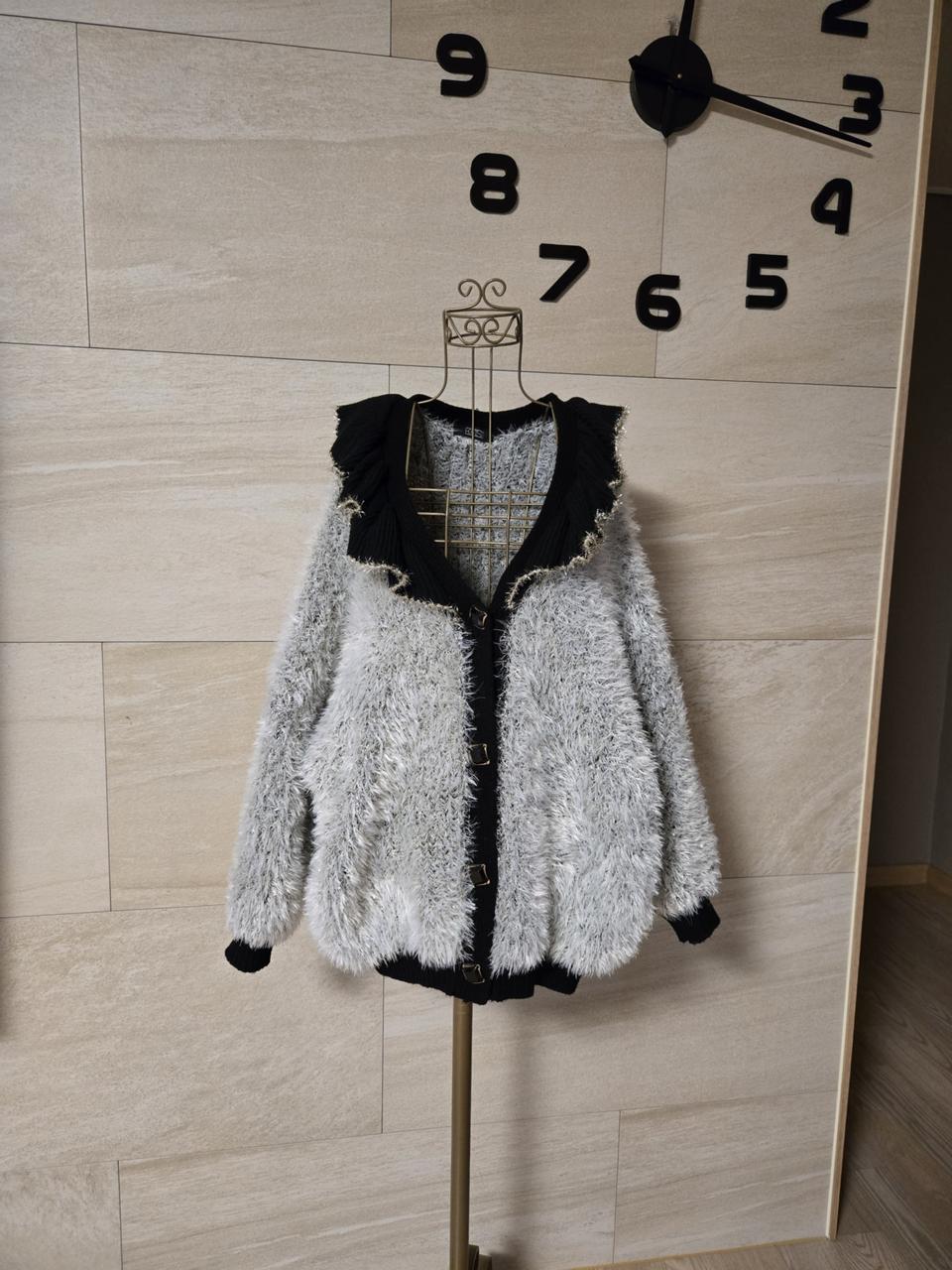 [F] 에고이스트 러블리 퍼 가디건