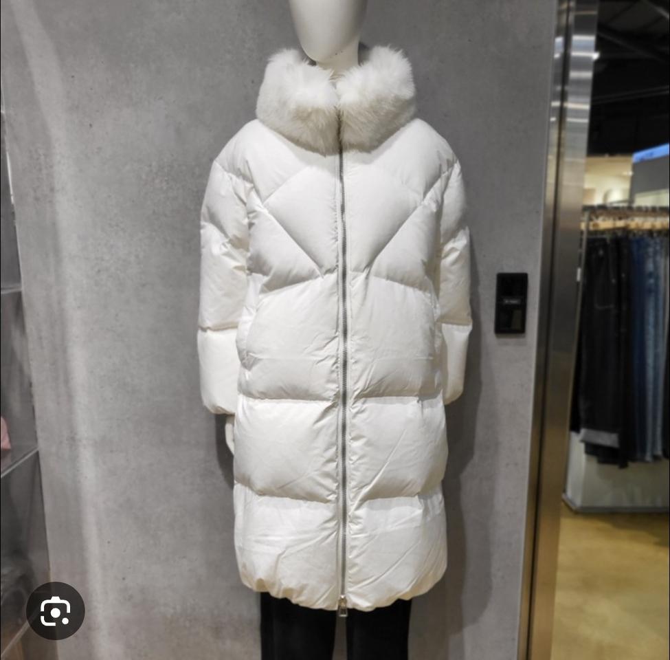 JUCY JUDY 2022 폭스 퍼 카라 덕다운 패딩  85사이즈
