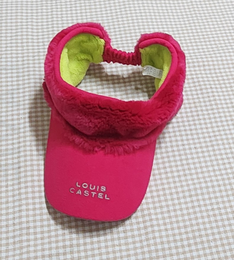 루이까스텔 여성골프겨울모자 귀달이모자