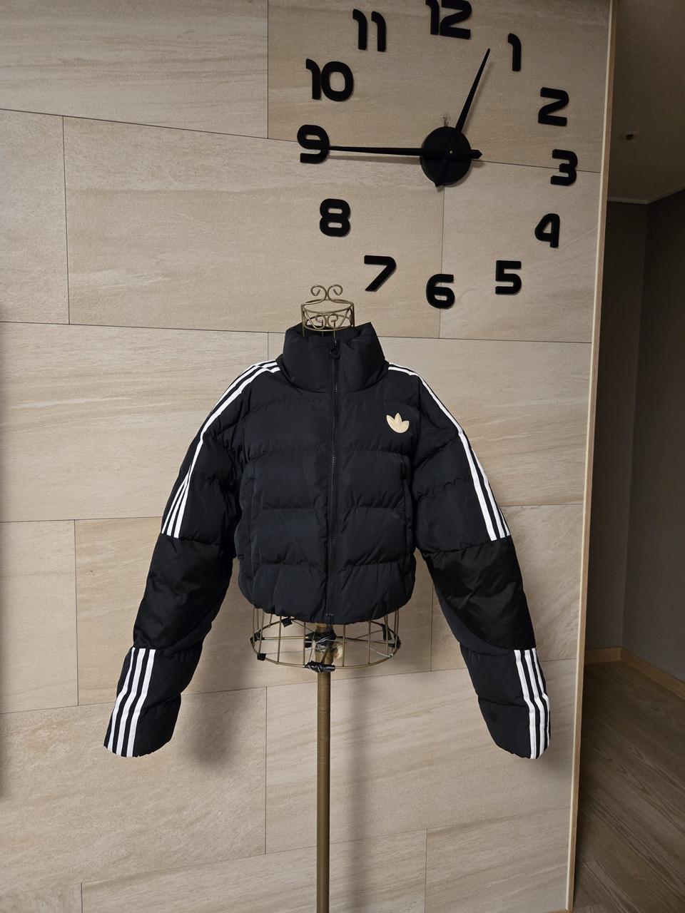 [m] 아디다스 여성 크롭 푸퍼 패딩