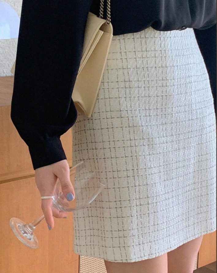 샴페인트위드스커트