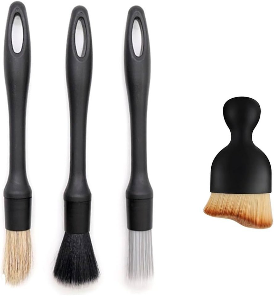 새 4종 세트 머리카락 제거 브러시 미용 털이개 먼지 제거