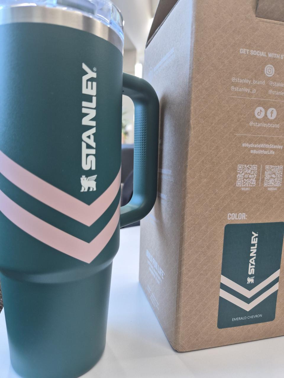 스탠리 퀜처 프로투어 플립스트로 쉐론텀블러