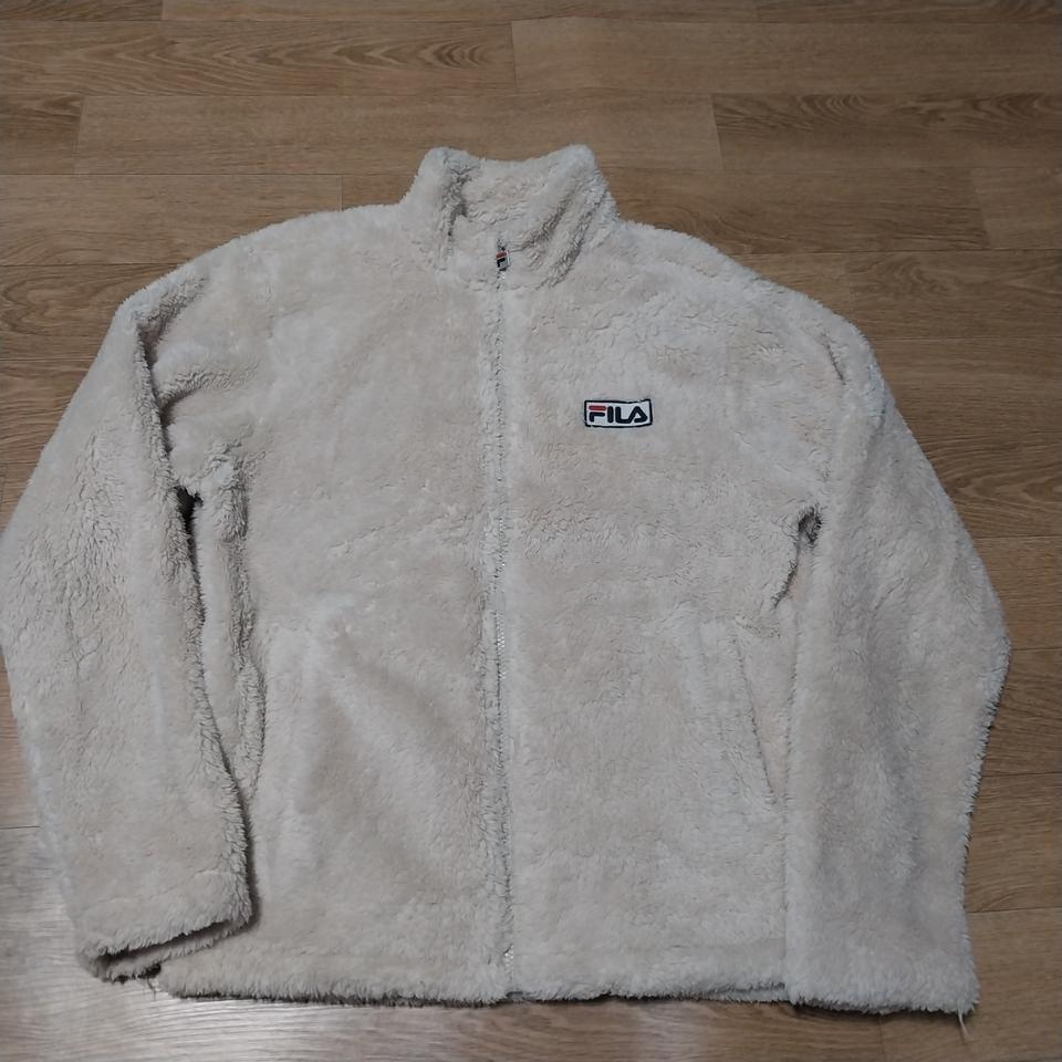 휠라 겨울 후리스 져지 남성100 사이쥬