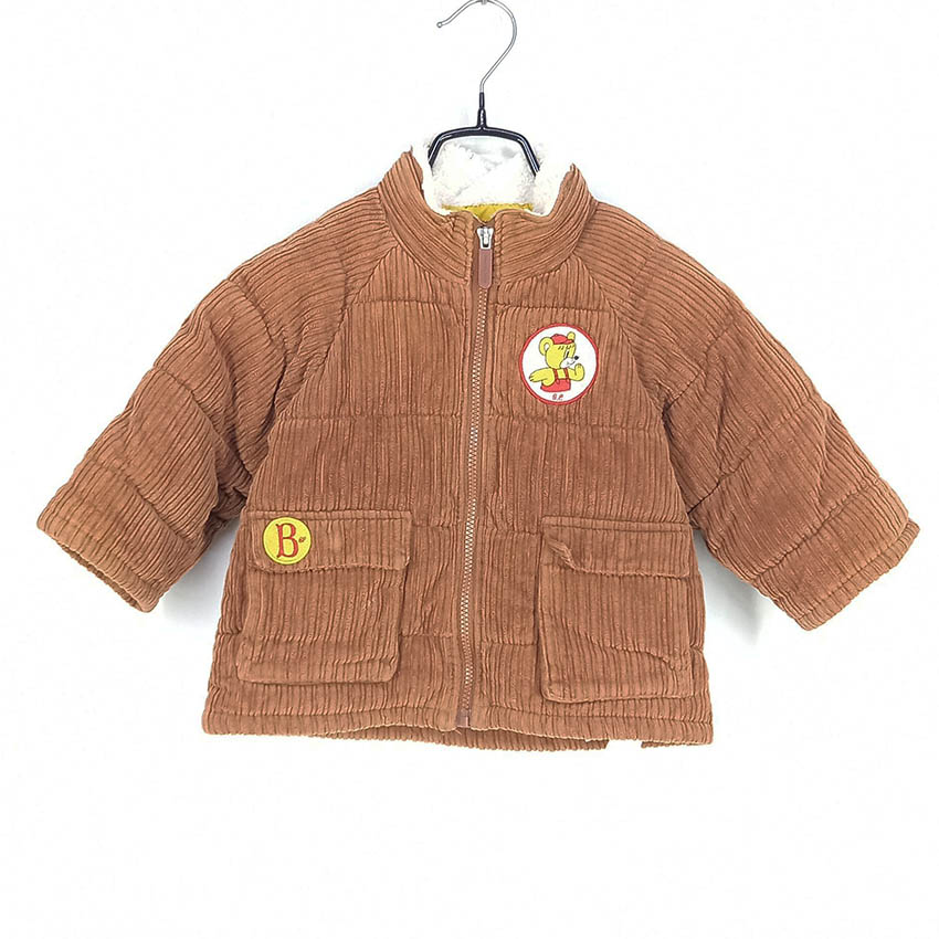 베베드피노 유아동 코듀로이 웰론패딩 브라운100 (HU41826)