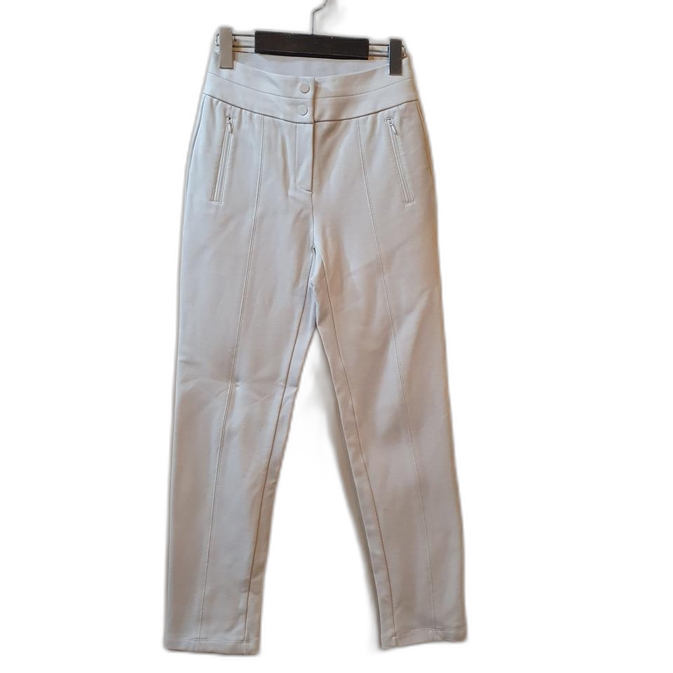 아이보리 기모 스키니 S