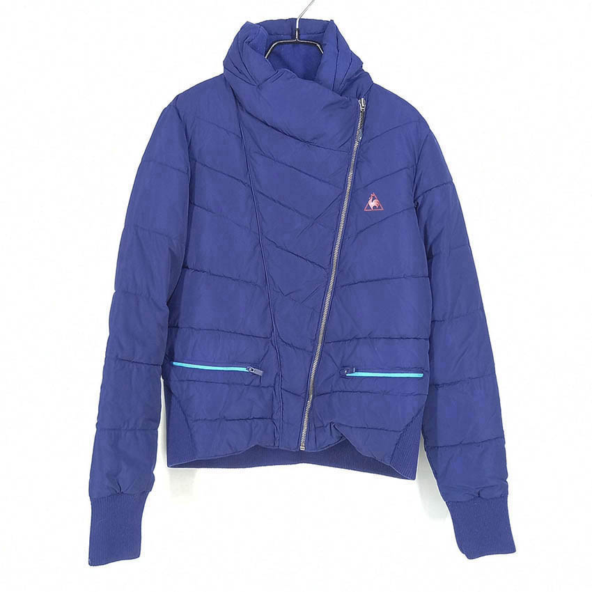 르꼬끄 여성 사선집업 웰론 경량패딩 딥블루 (HU41833)