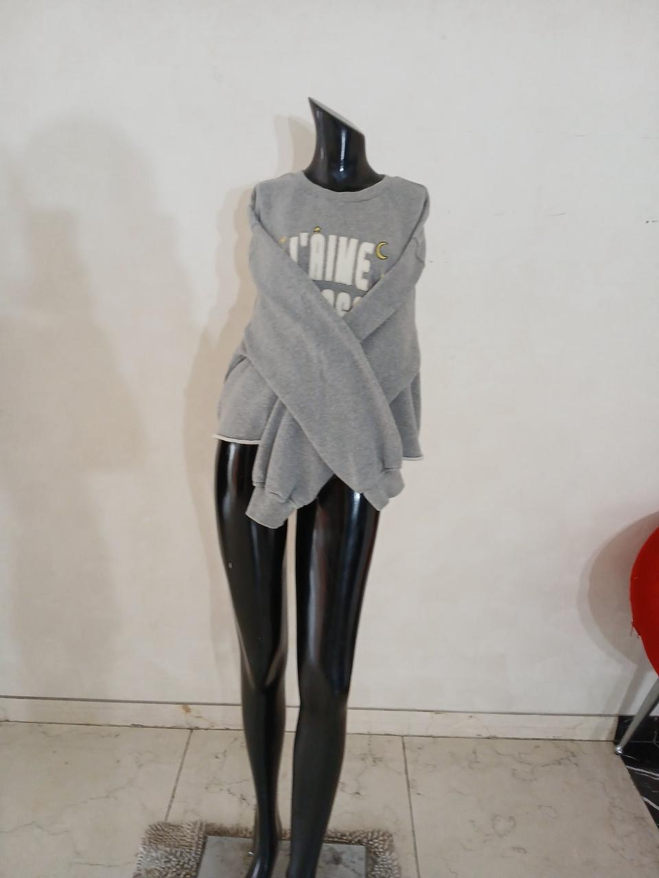 022 폼더스토어 루즈 크롭 레터링티