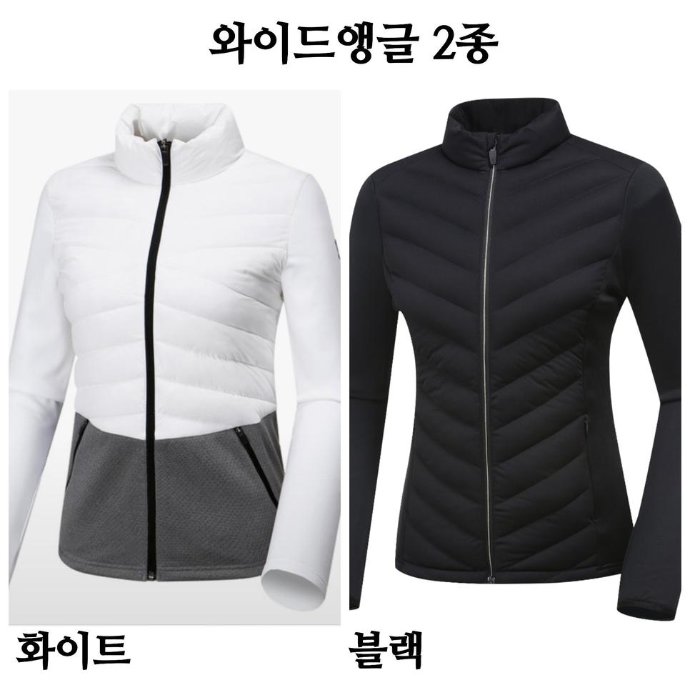 [새상품] 와이드앵글 패딩,골프,집업점퍼,경량