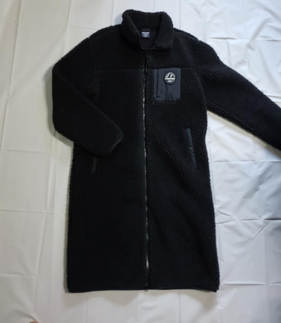 디스커버리 뽀글이 롱 코트 남녀공용95(가슴단면56)