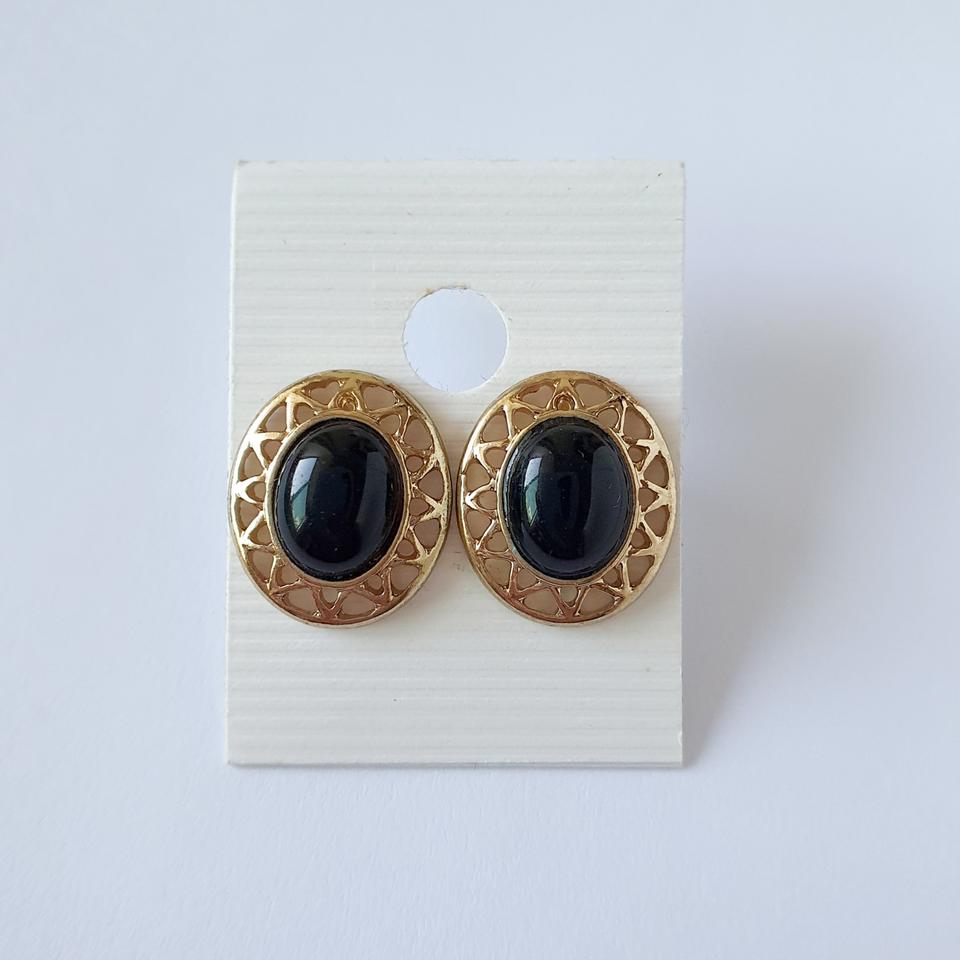 블랙 앤틱 귀걸이 / 패션 이어링
