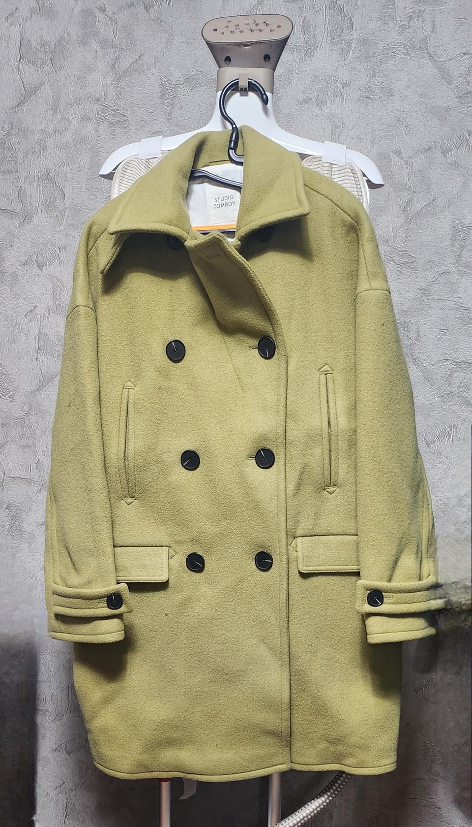 스튜디오톰보이울혼방코트