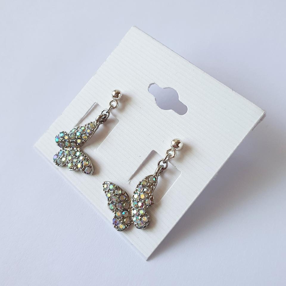 [925은침] 나비 귀걸이 / 패션 이어링