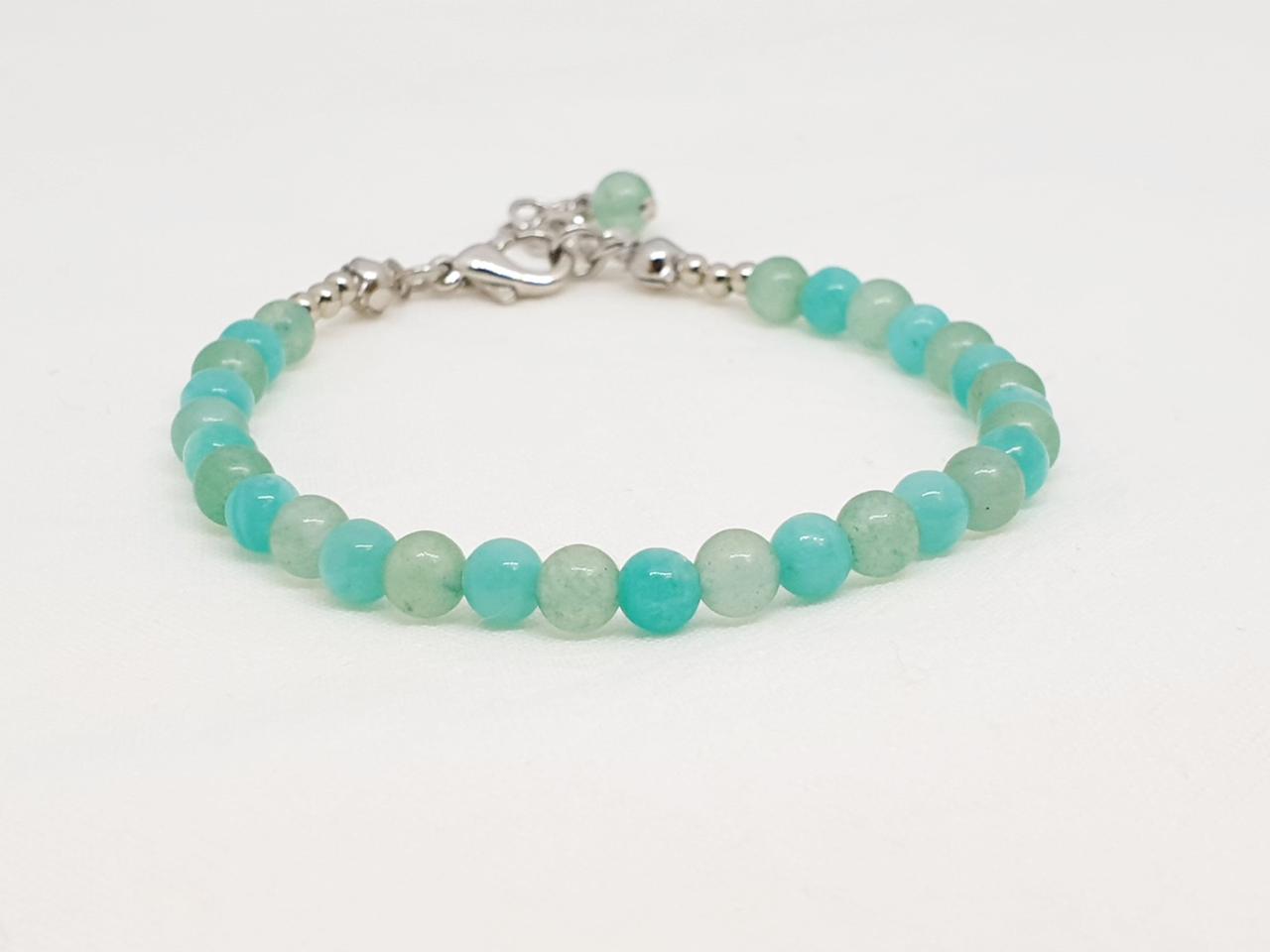 블루&그린 원석 팔찌