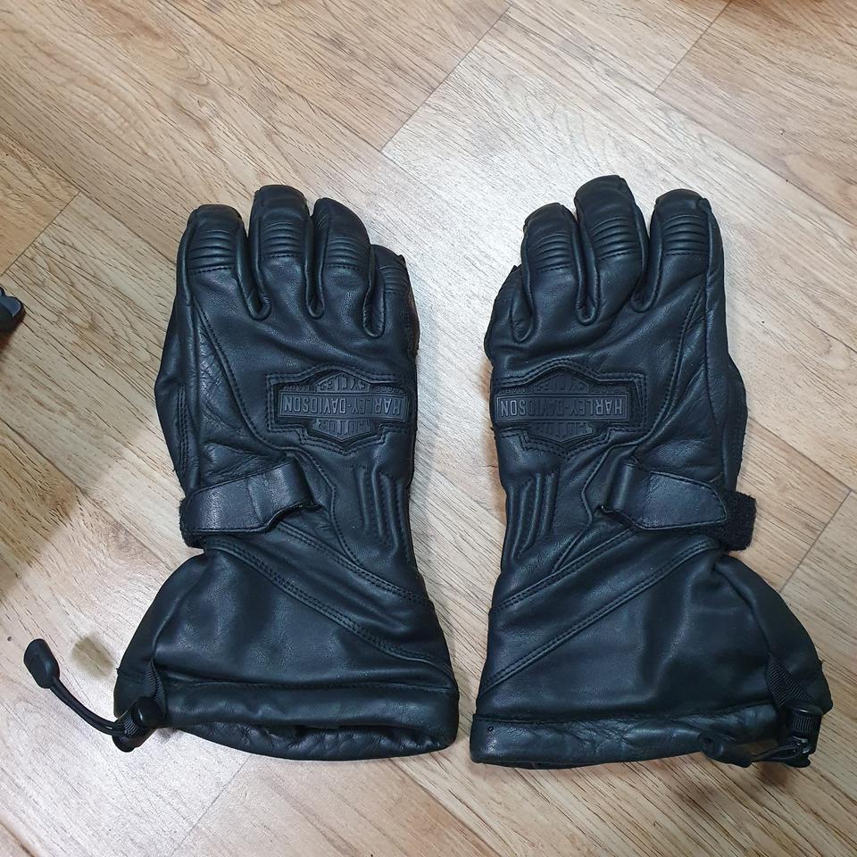 할리데이비슨 가죽 글러브 S