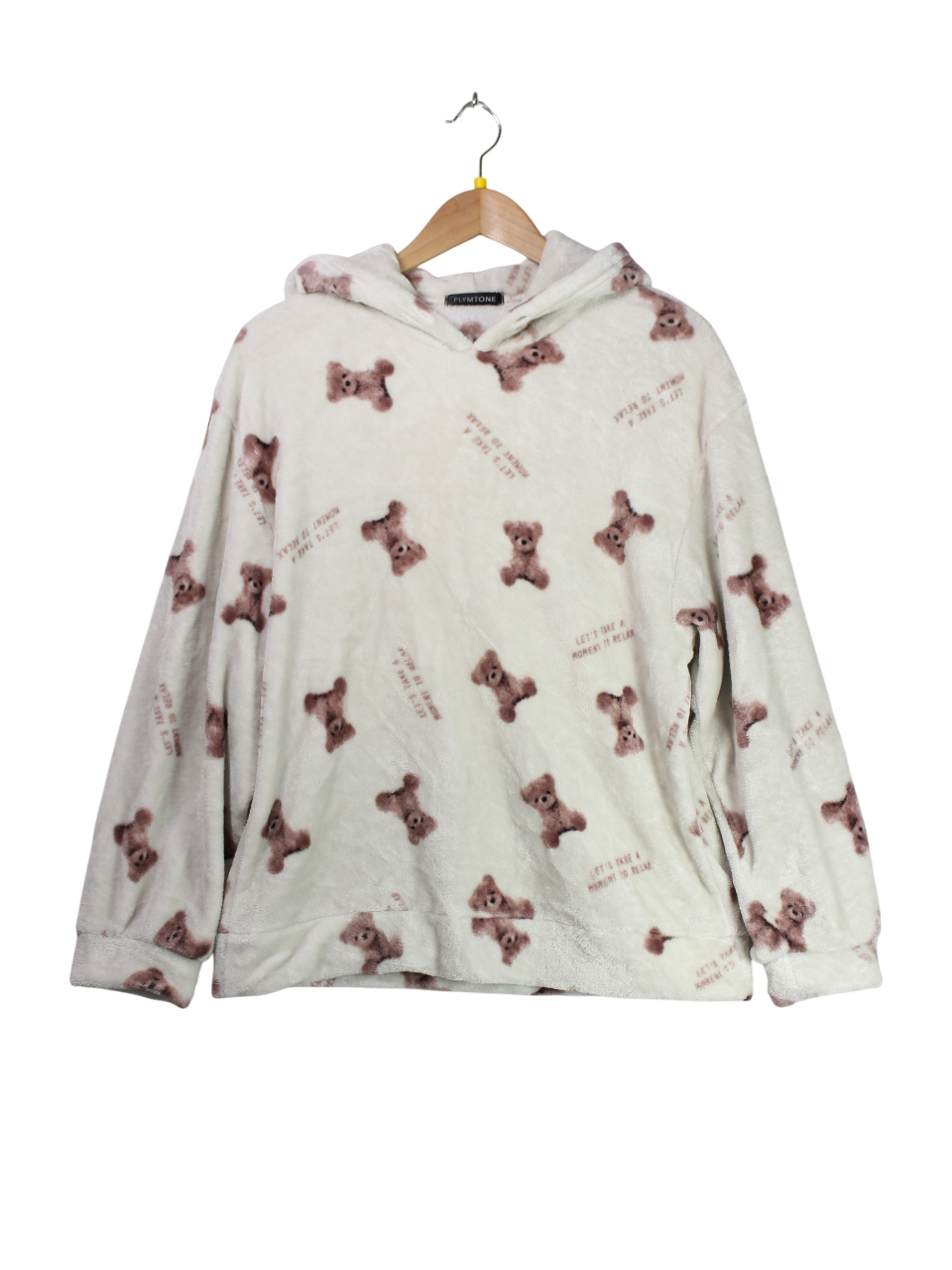 PLYMTONE 미니 테디베어 후드티셔츠 [25120310]