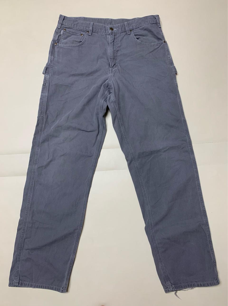 칼하트 루즈핏 캔버스 카펜터 팬츠