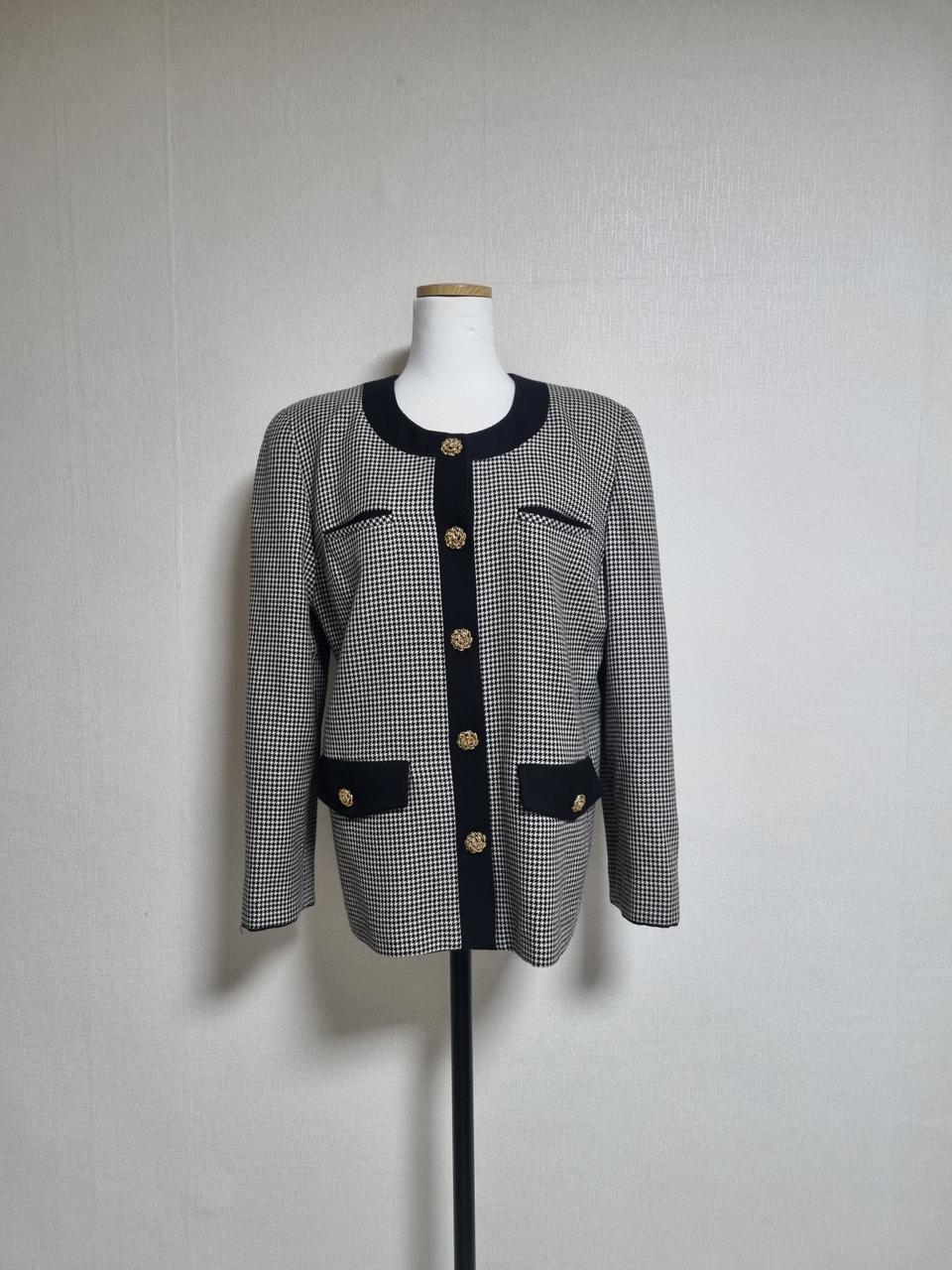 금장단추빈티지자켓