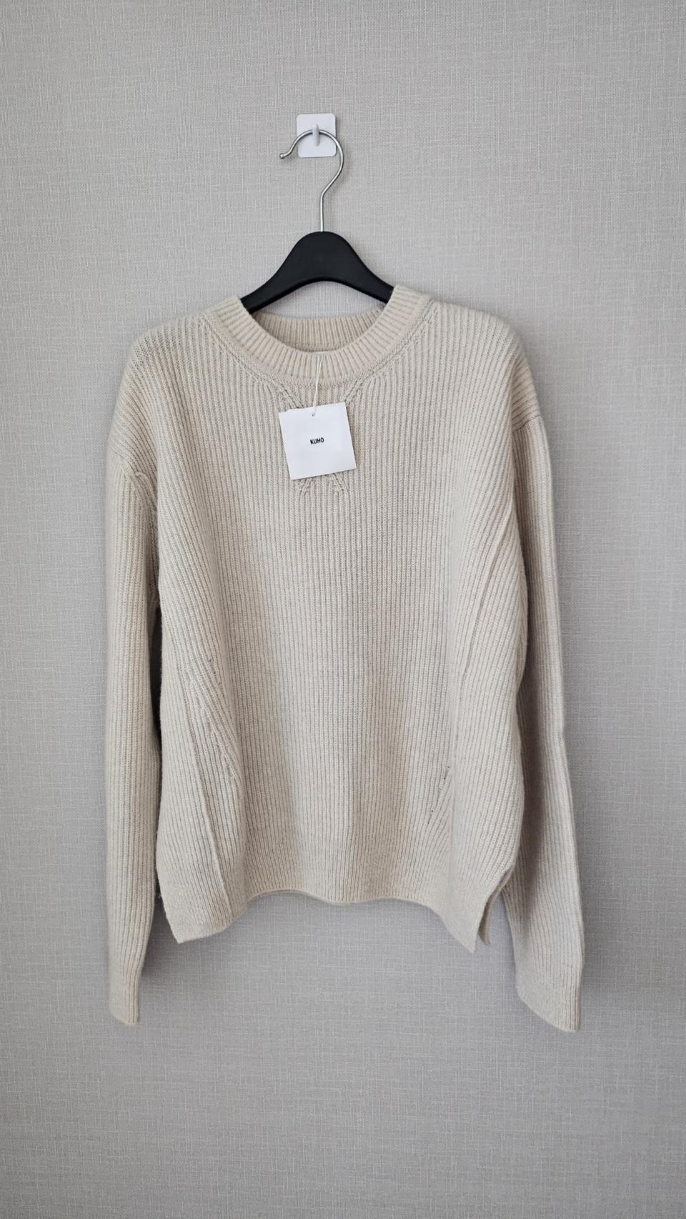 (정품) KUHO (23fw) 캐시미어 블렌디드 니트