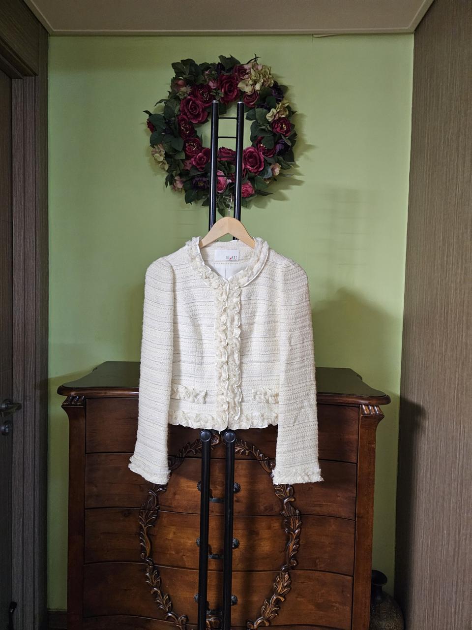 비아트 트위드자켓