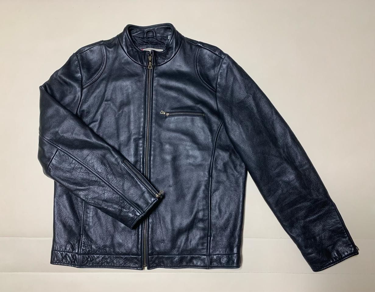 리바이스 희소성 있는 싱글 라이더 카우 레더 자켓 L
