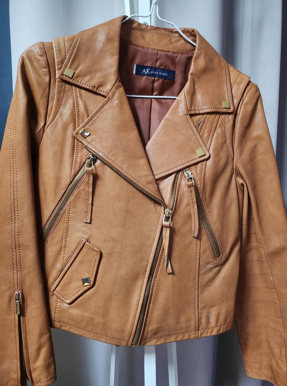 앤클라인 가죽자켓