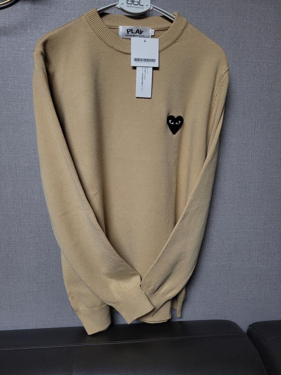 꼼데가르송 여성 스웨터 티셔츠