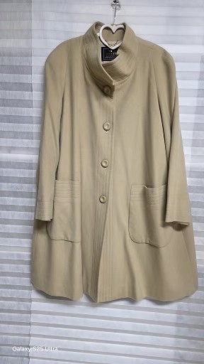 파사드 모드 하프 코트 베이지