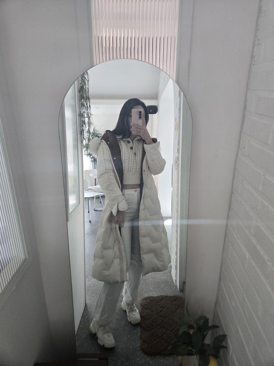 몽클레어 경량롱패딩