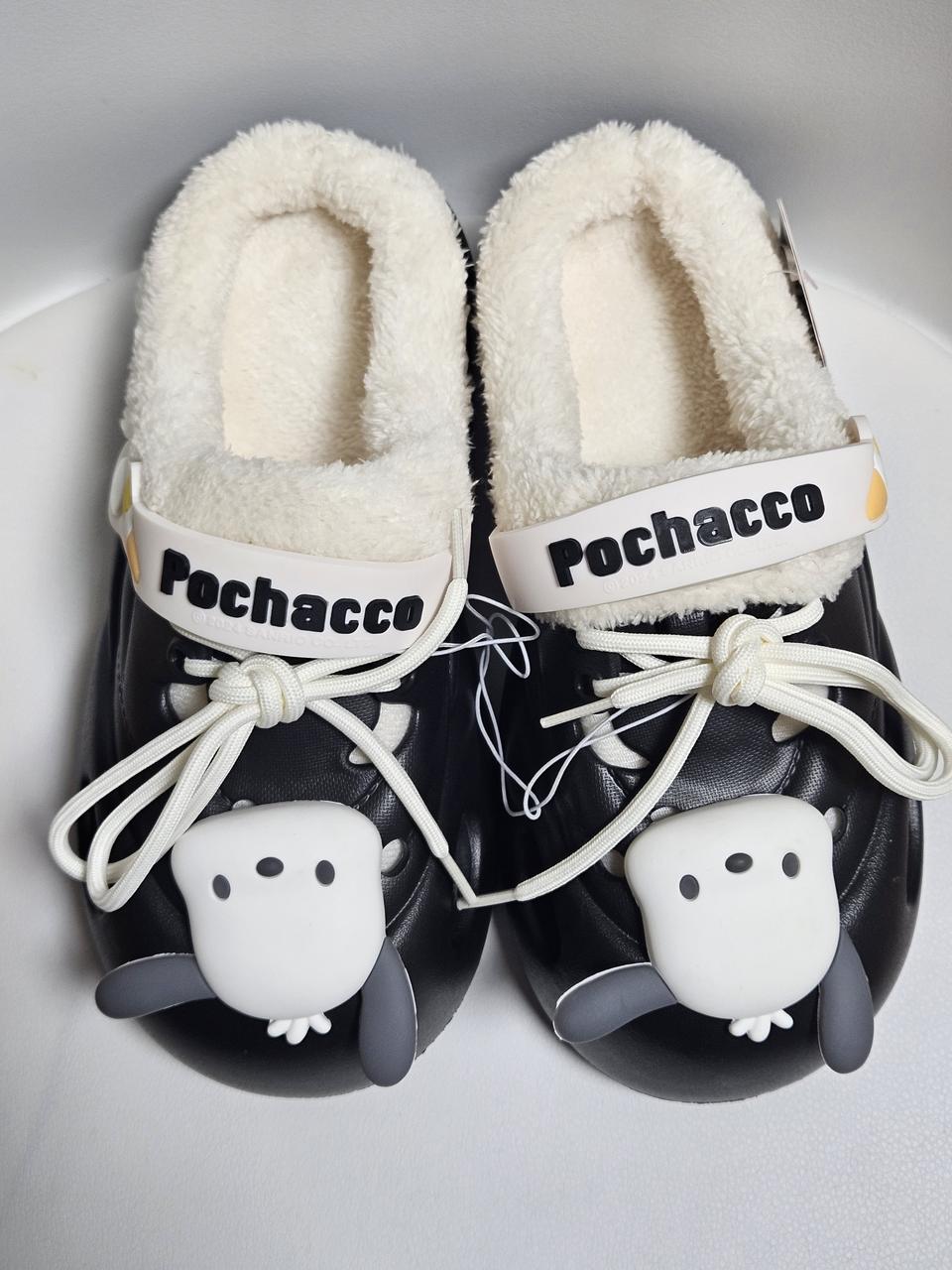 산리오 포차코,마멜 털 크록스 슬리퍼