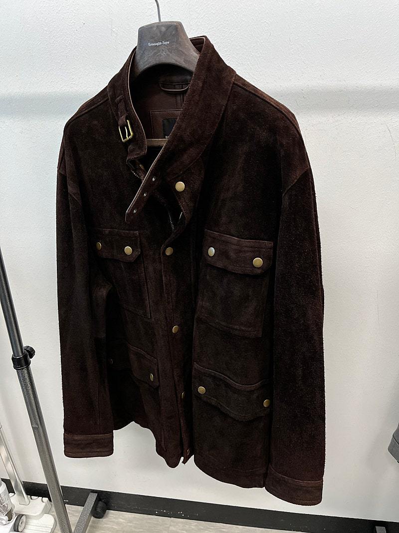 115) 바나나리퍼블릭 신형 스웨이드 필드자켓