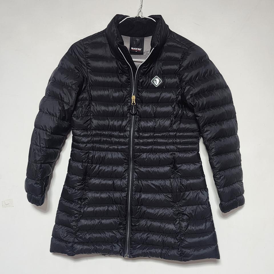 블랙야크 덕다운 경량 롱패딩 아동145
