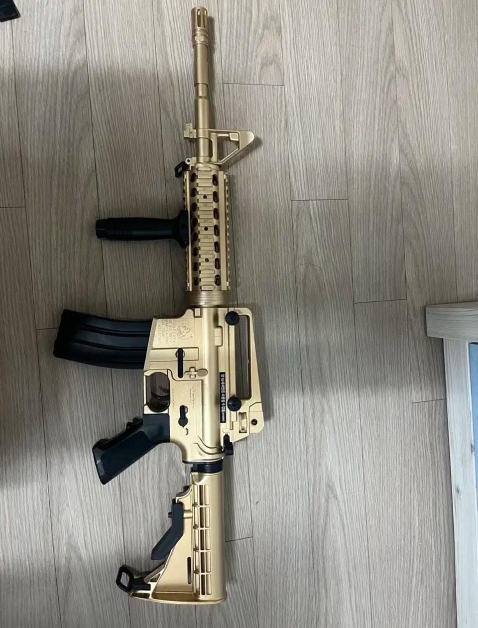 골드 에디션 한정판 50주년 비비탄총