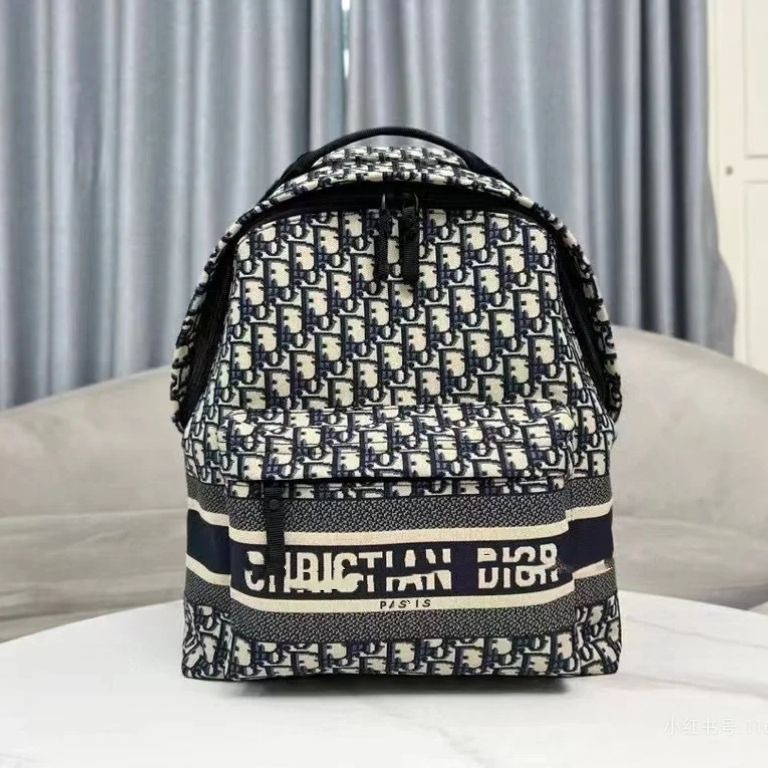 디올 오블리크 백팩 <대>네이비