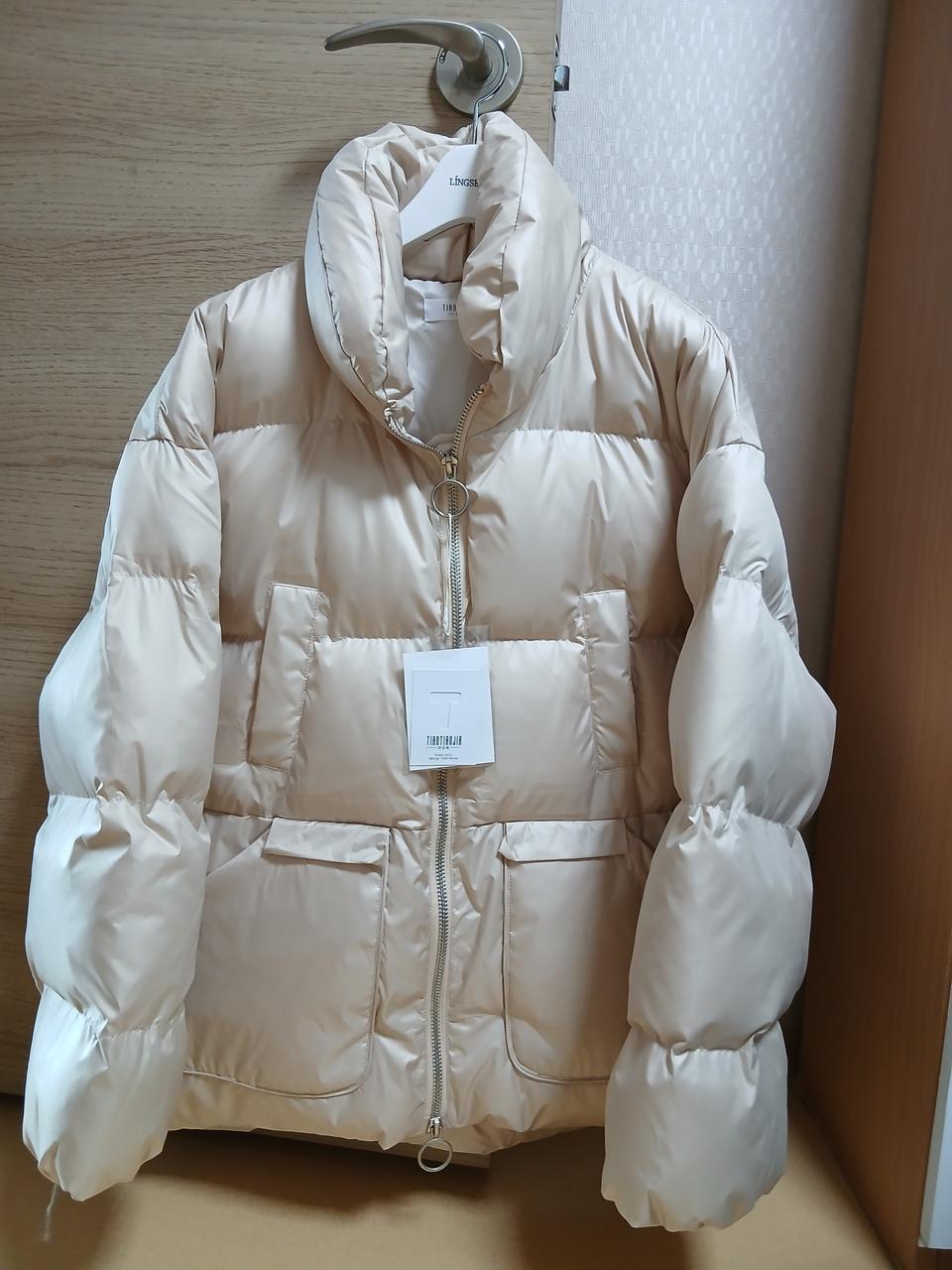 미착용) 여성 패딩 66~77