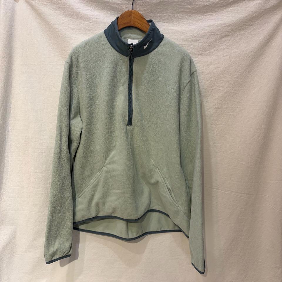 나이키 플리스 쿼터 지퍼 반집업 자켓