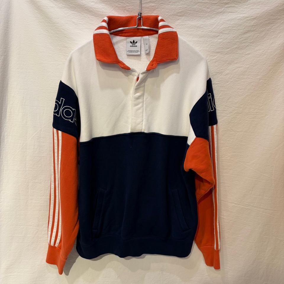 아디다스 오리지날 컬러블록 럭비티셔츠 맨투맨