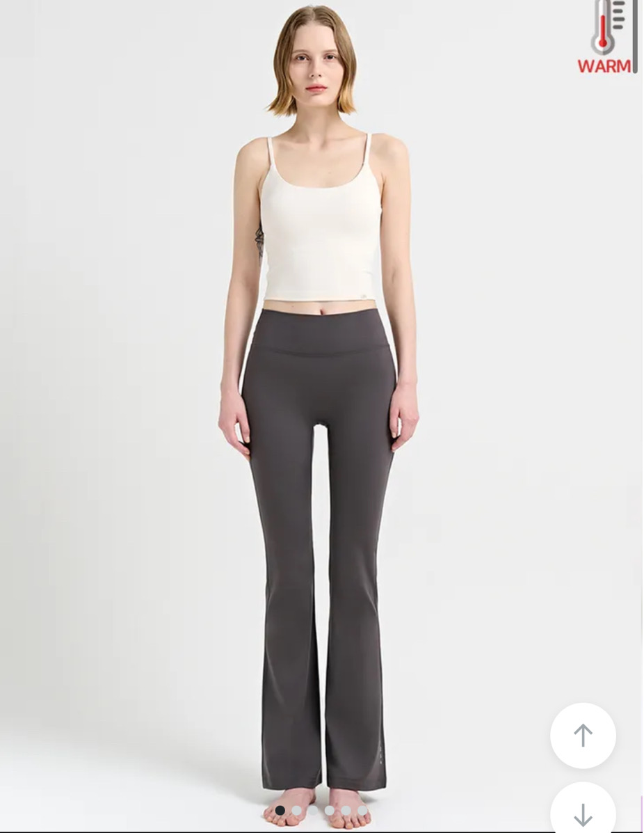 포머티브 부츠컷 그레이 레깅스(새제품)